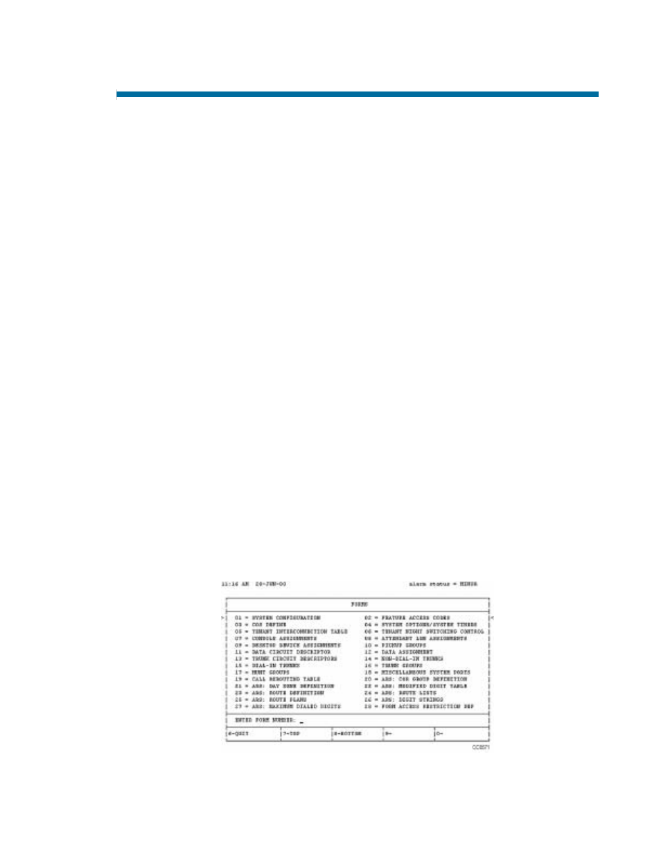 Maintenance, Introduction, Customer data entry (cde) | Mitel SX-2000 User Manual | Page 219 / 258