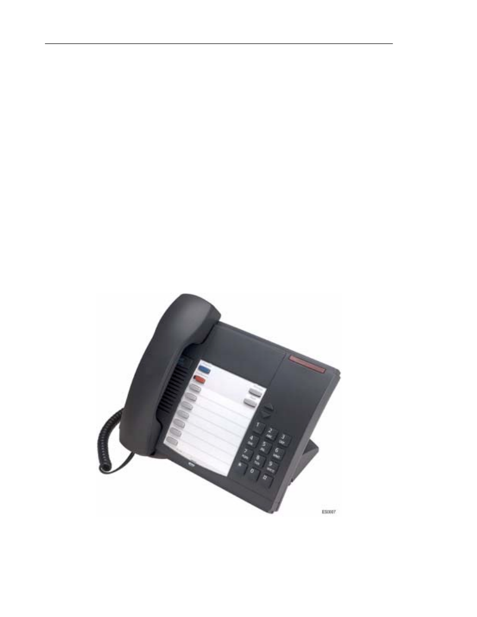 Line status indicators, Headset port, Superset 4001 telephone | Mitel SX-2000 User Manual | Page 90 / 258