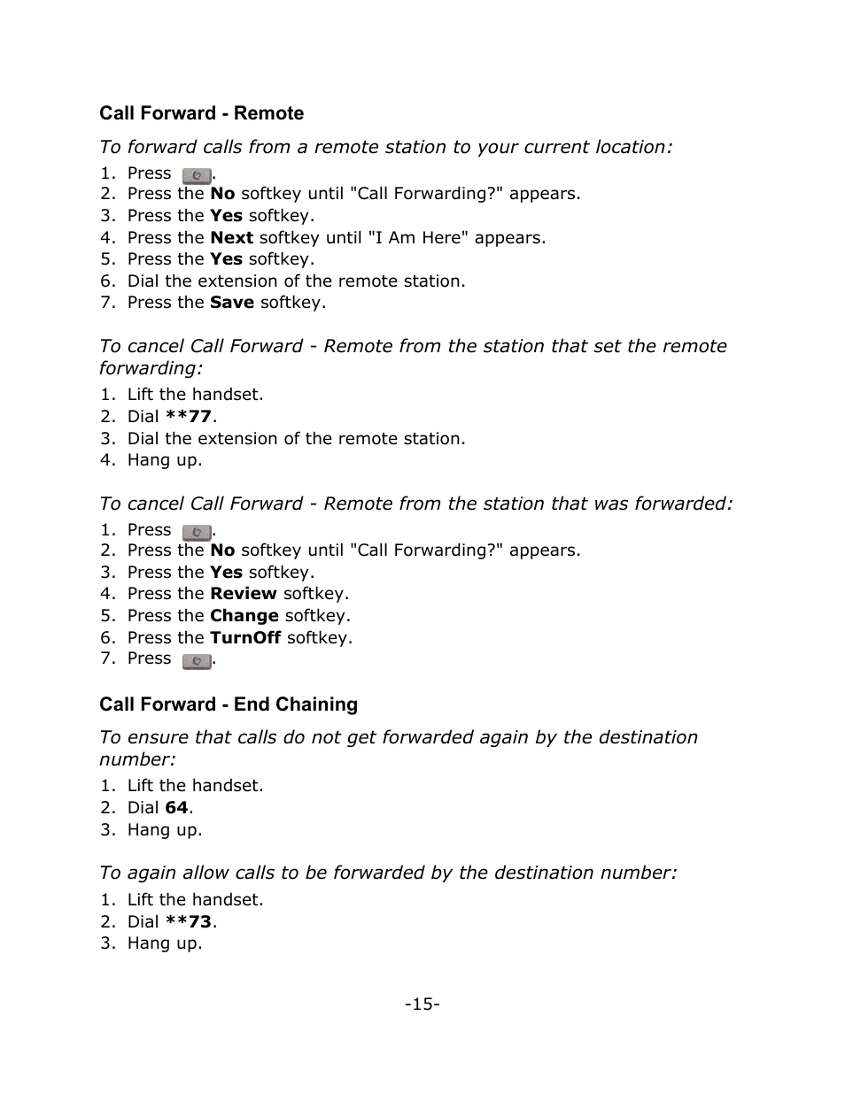 Mitel T7316 User Manual | Page 19 / 30
