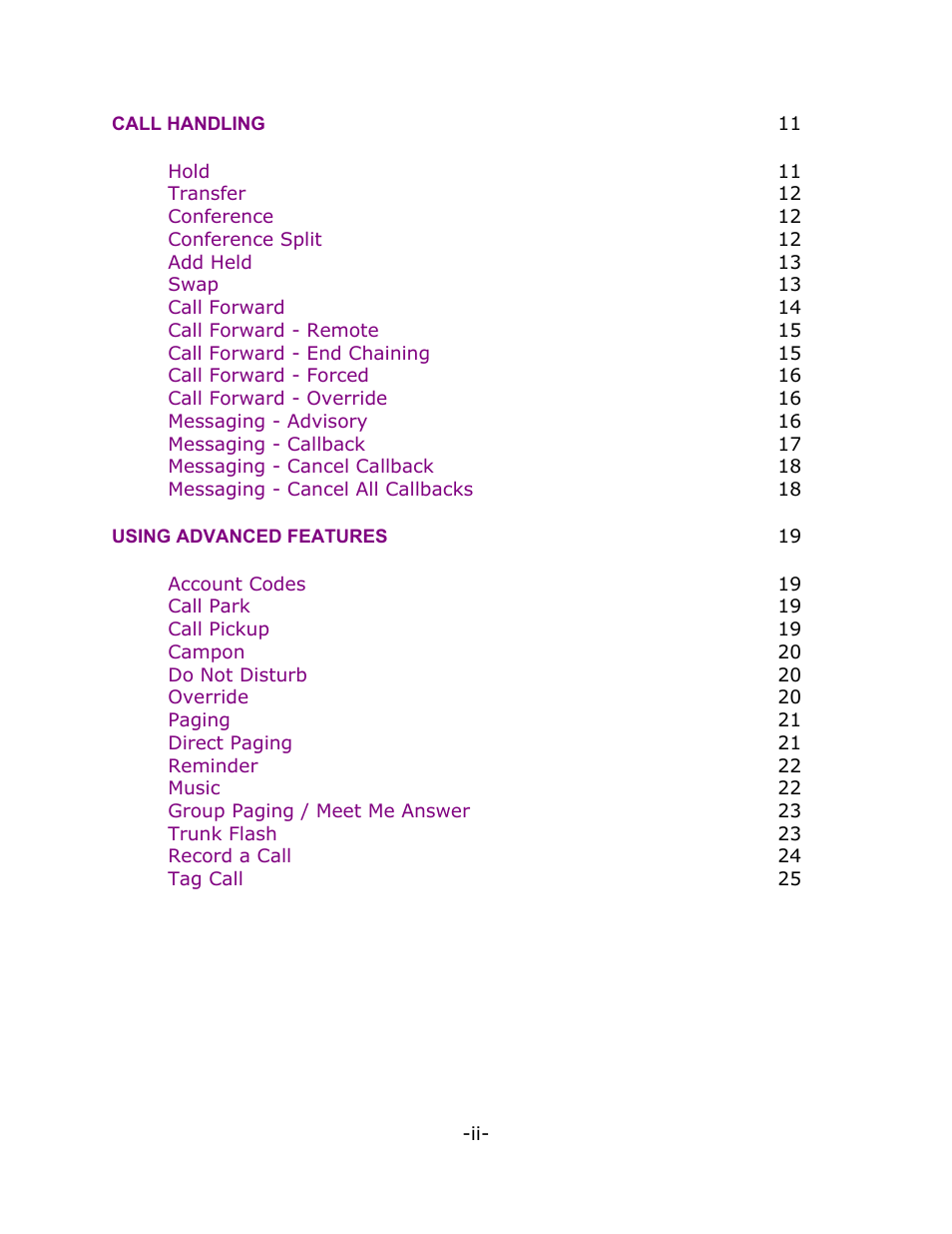 Mitel T7316 User Manual | Page 4 / 30