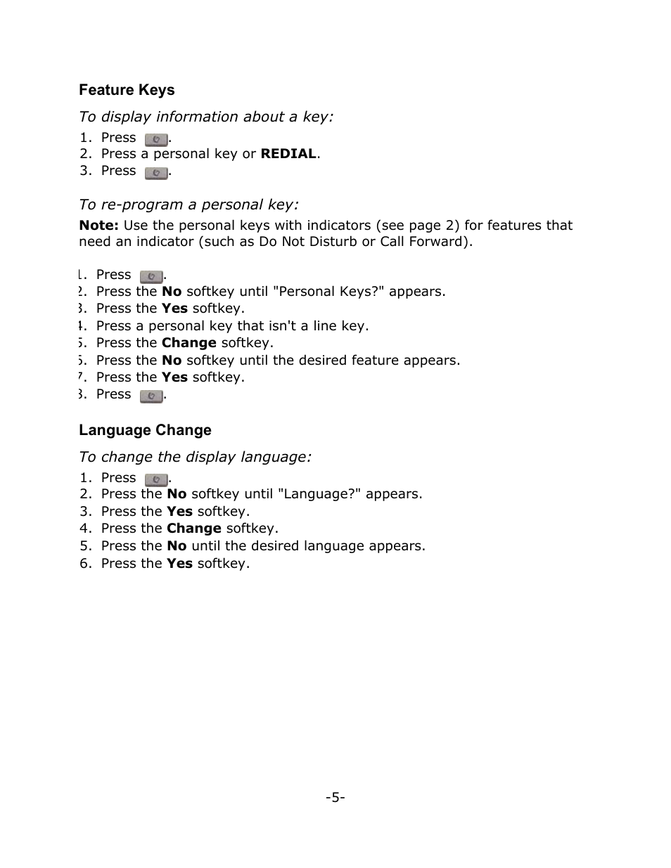 Mitel T7316 User Manual | Page 9 / 30