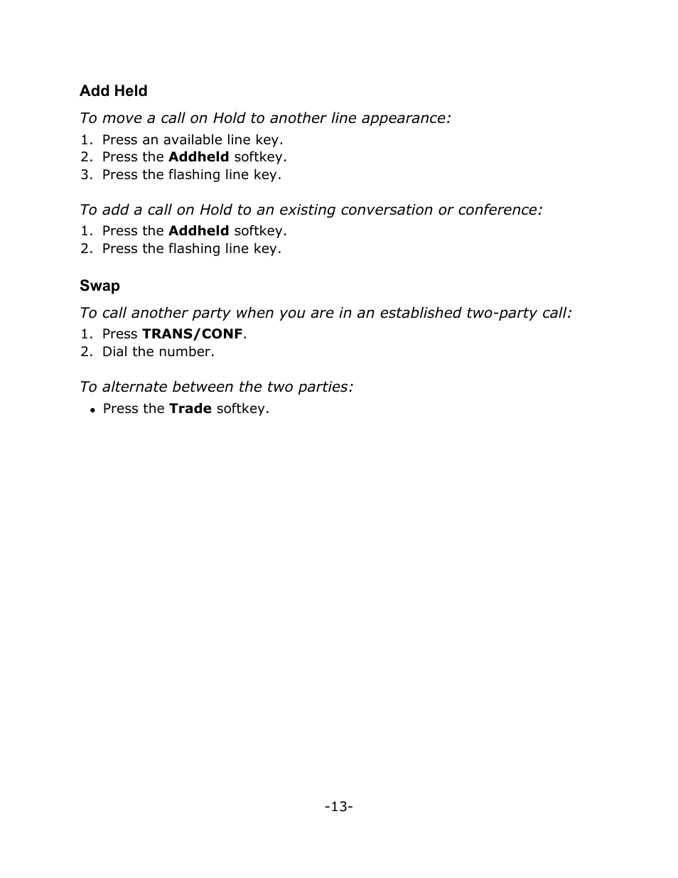 Mitel M7310N User Manual | Page 17 / 30