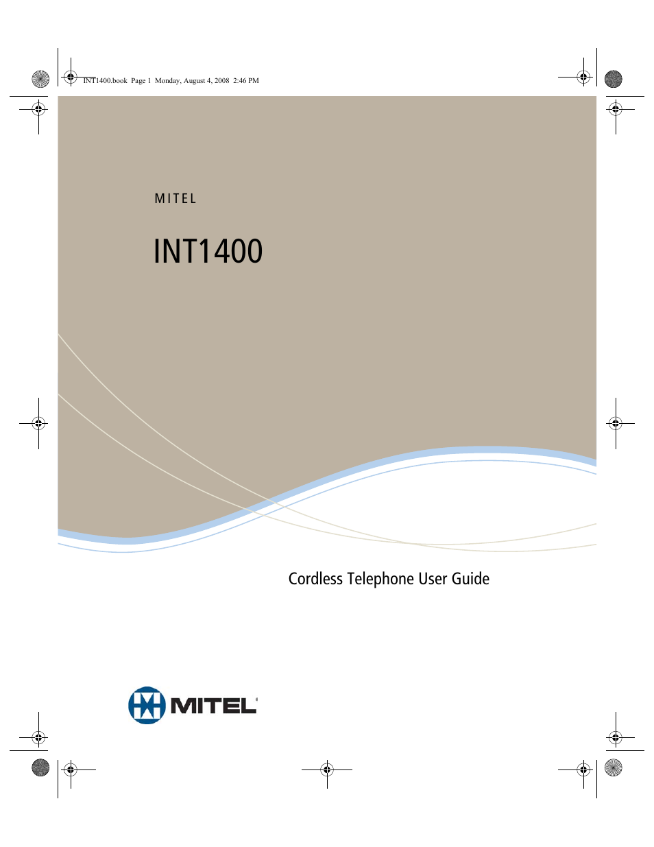 Mitel INT1400 User Manual | 43 pages