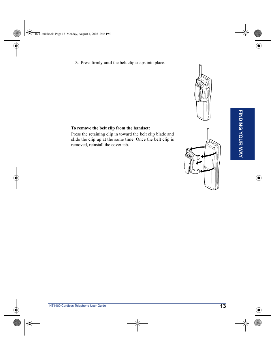 Mitel INT1400 User Manual | Page 24 / 43
