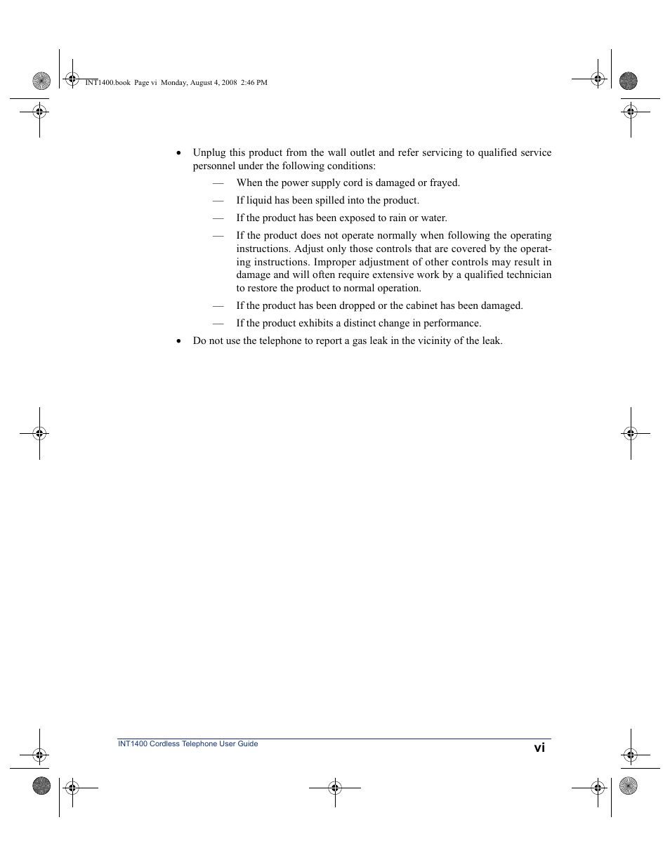 Mitel INT1400 User Manual | Page 7 / 43
