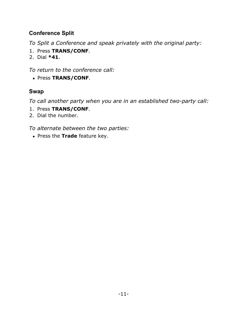 Mitel T7208 User Manual | Page 15 / 25