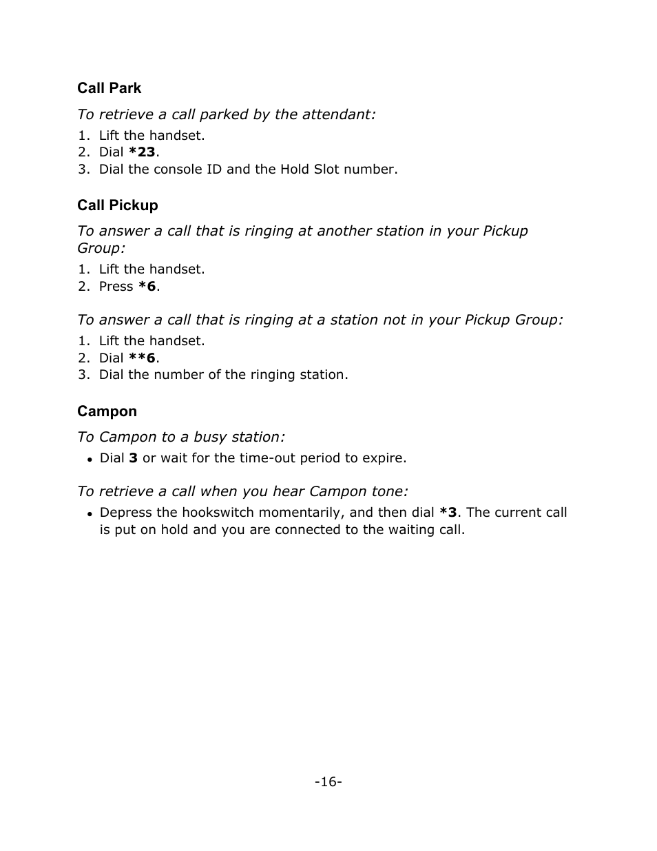 Mitel T7208 User Manual | Page 20 / 25