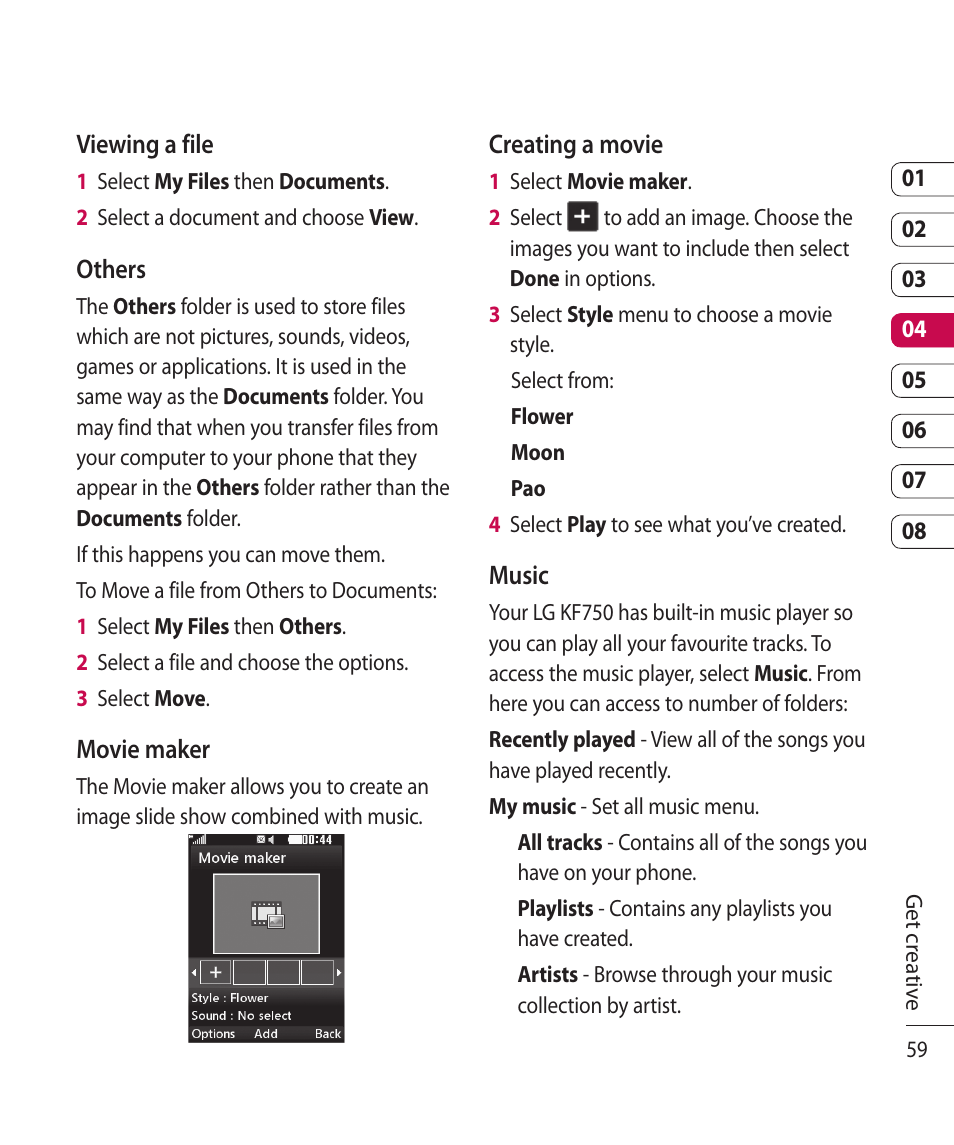 Mitel KF750 User Manual | Page 59 / 90