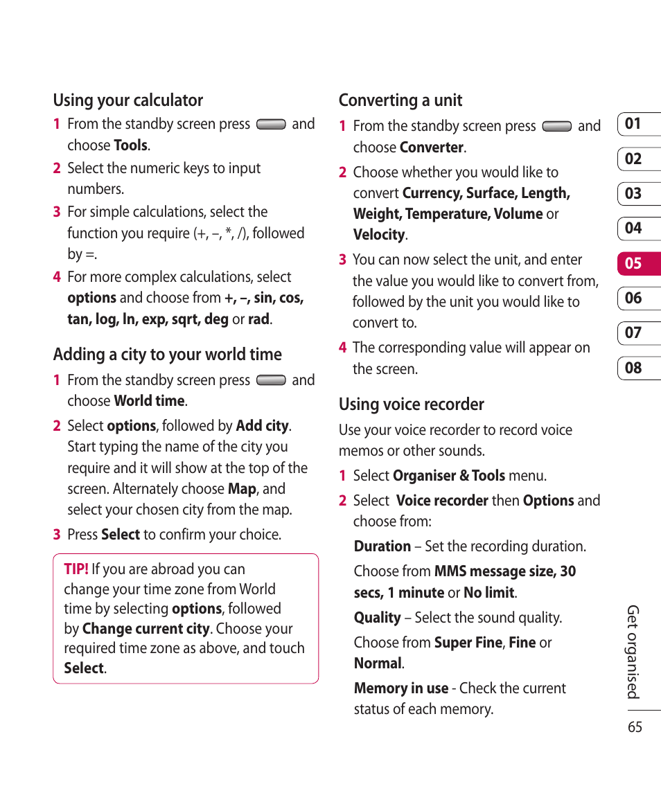 Mitel KF750 User Manual | Page 65 / 90
