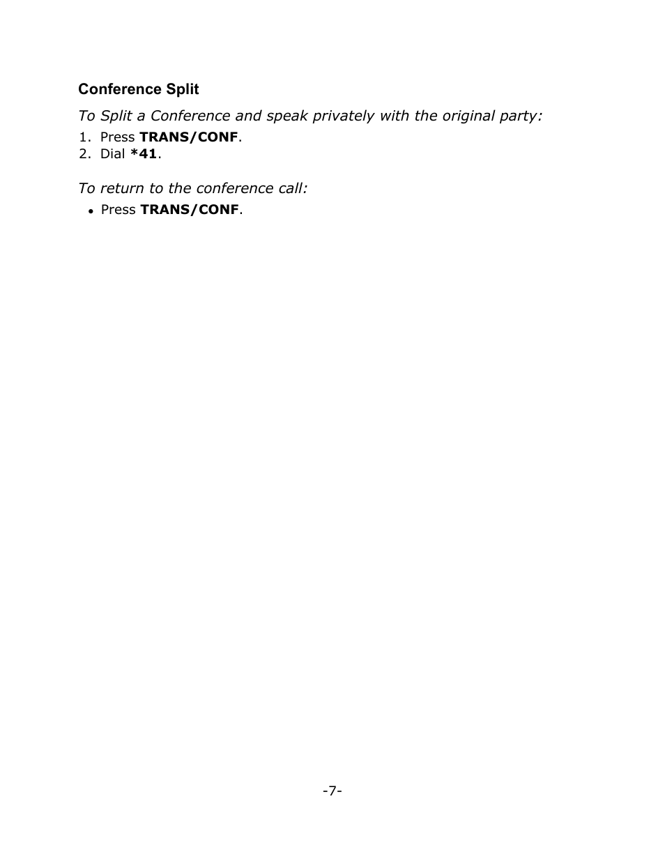 Mitel M7100 User Manual | Page 11 / 21