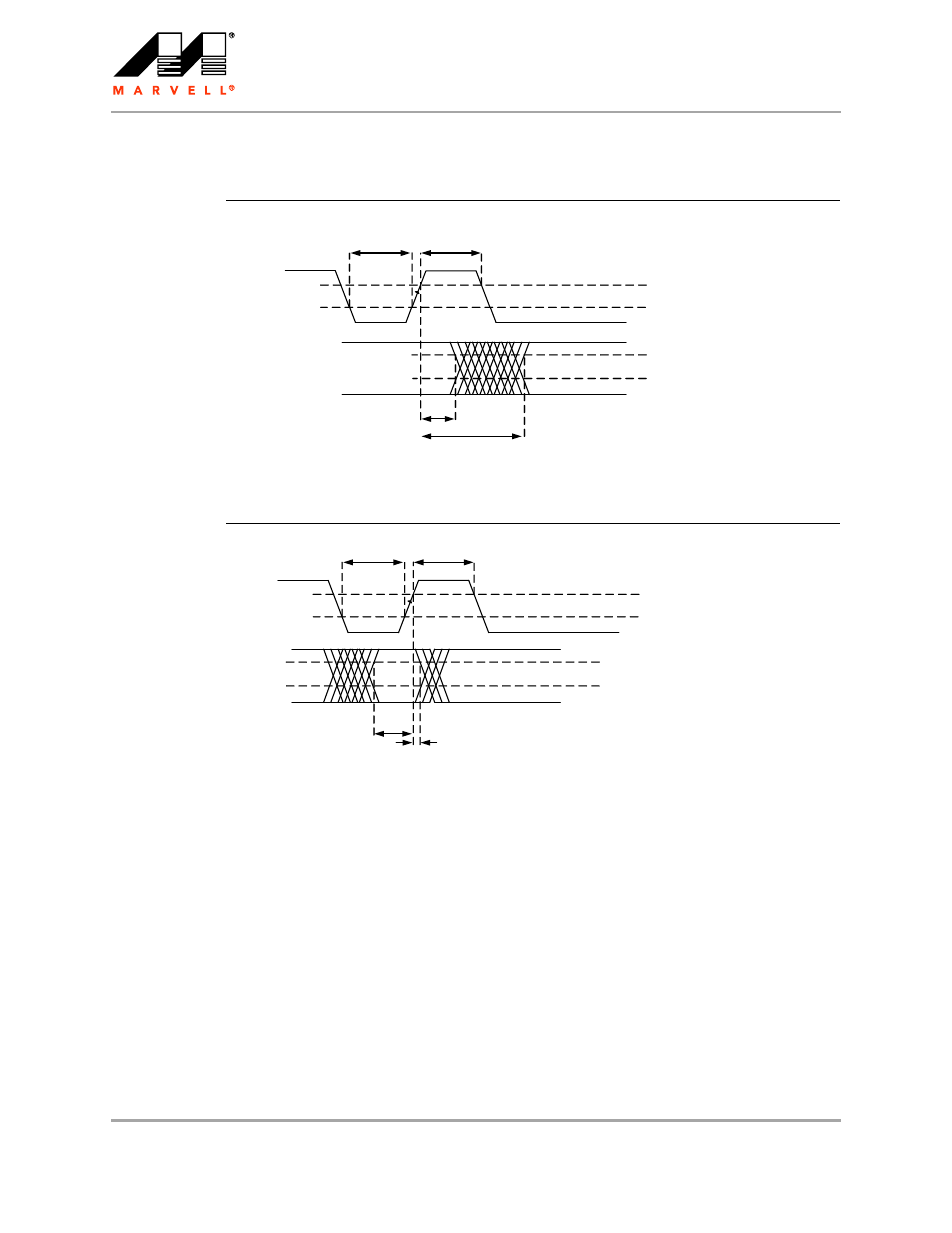 3 inter-ic sound (i2s) ac timing diagrams, Figure 29, Figure 30 | Inter-ic sound (i2s) input ac timing diagram, 3 inter-ic sound (i, S) ac timing diagrams, Figure 29: inter-ic sound (i, S) input ac timing diagram | Marvel Group Integrated Controller 88F6281 User Manual | Page 108 / 140