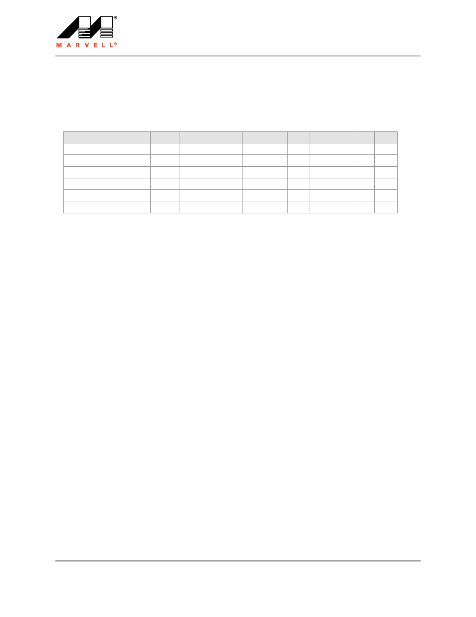 Table 40 | Marvel Group Integrated Controller 88F6281 User Manual | Page 82 / 140