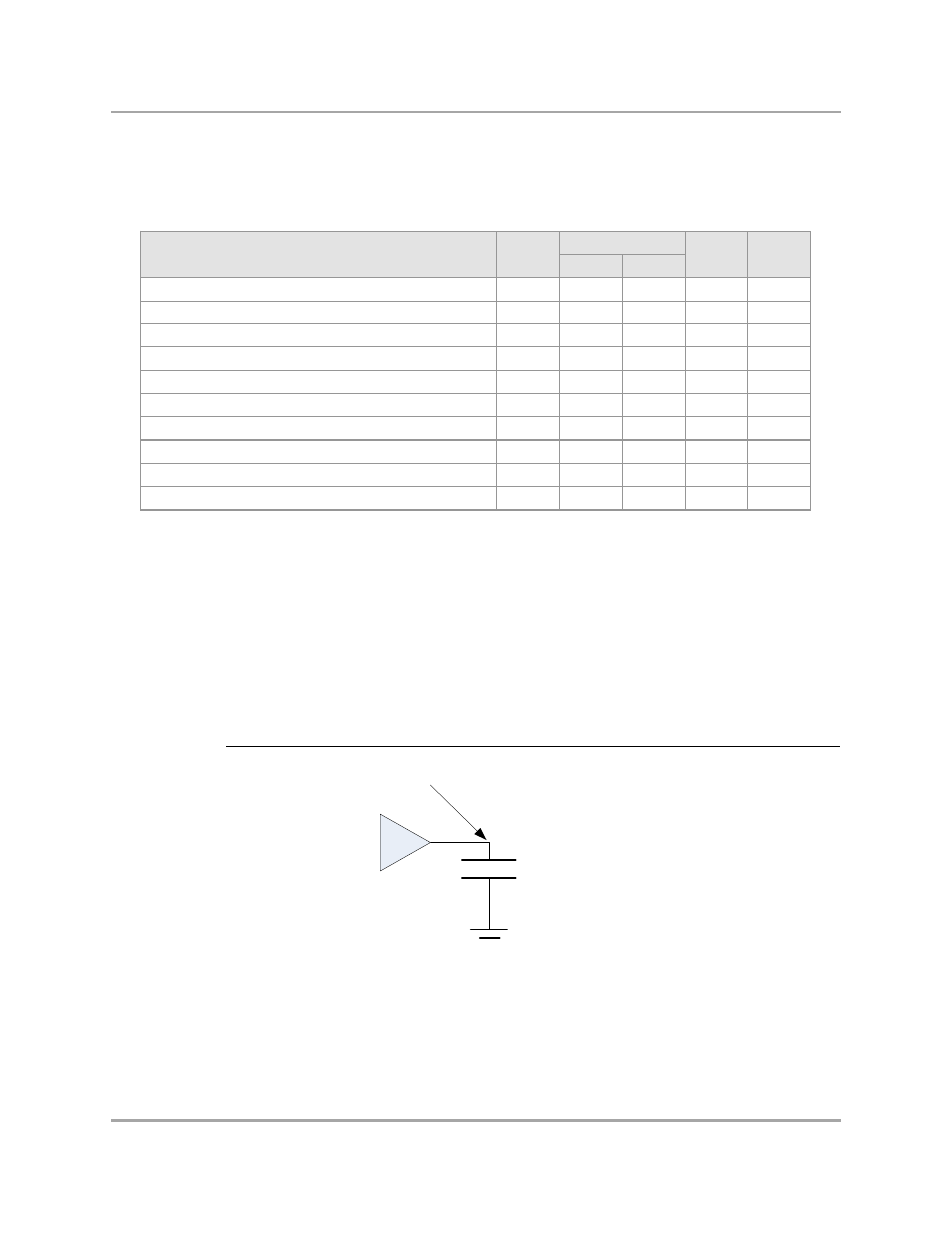 1 gmii ac timing table, 2 gmii test circuit, Table 51 | Gmii ac timing table, Figure 11, Gmii test circuit | Marvel Group Integrated Controller 88F6281 User Manual | Page 95 / 140