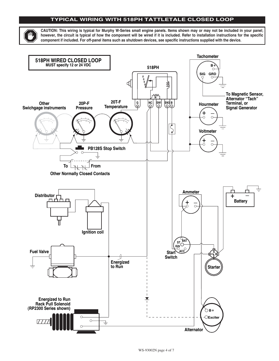 Murphy Engine Panels WD300-LV User Manual | Page 4 / 7