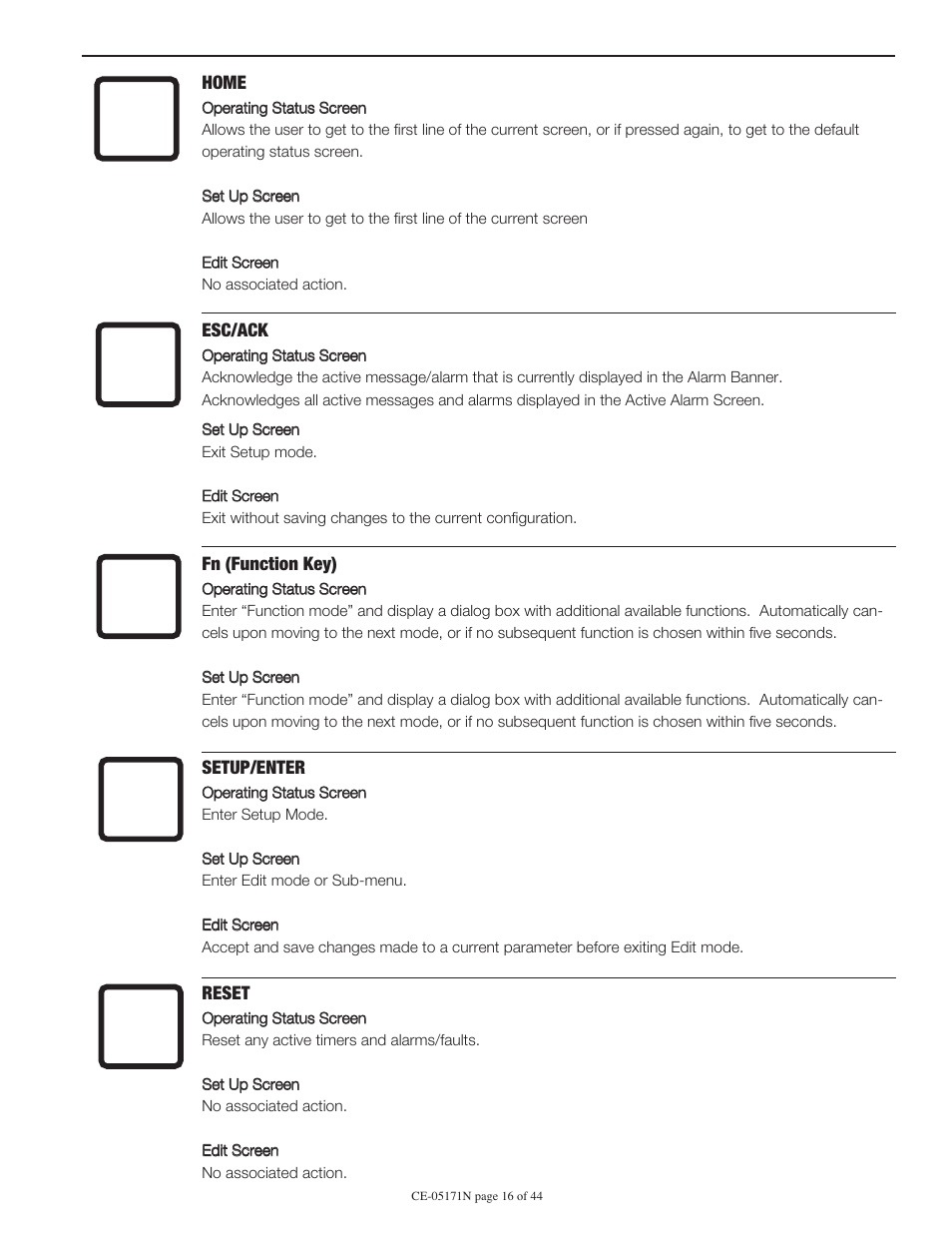 Murphy Centurion Configurable Controller CE-05171N User Manual | Page 16 / 44