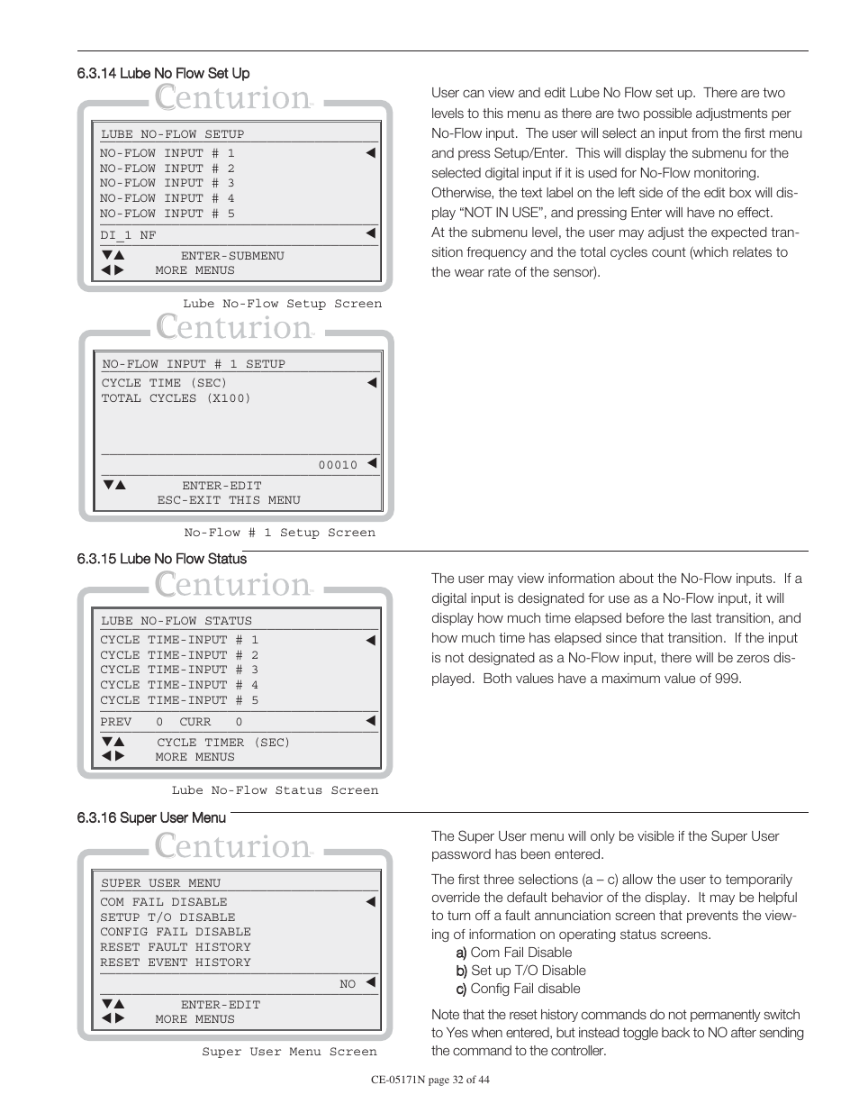 Murphy Centurion Configurable Controller CE-05171N User Manual | Page 32 / 44