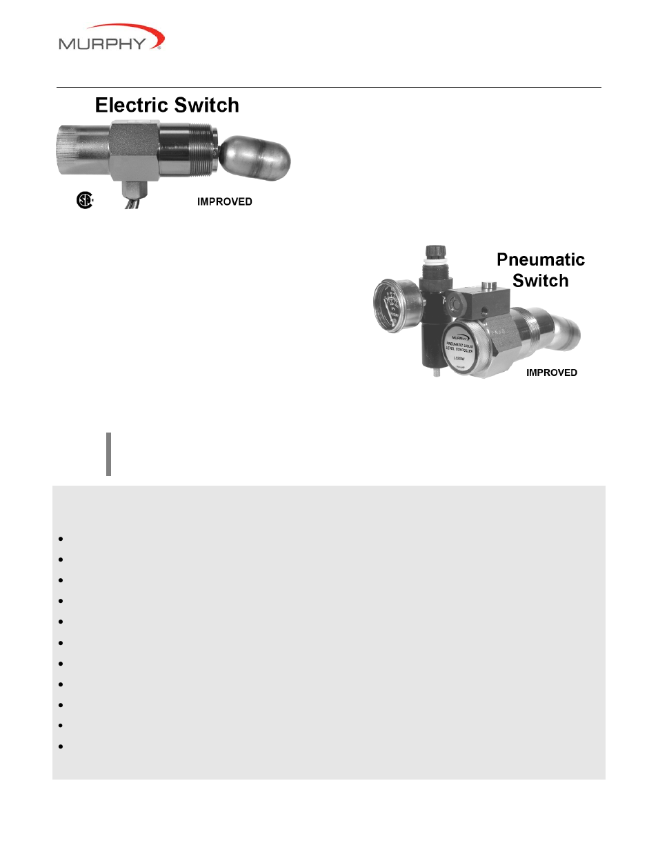 Murphy LS200NDVO User Manual | 4 pages