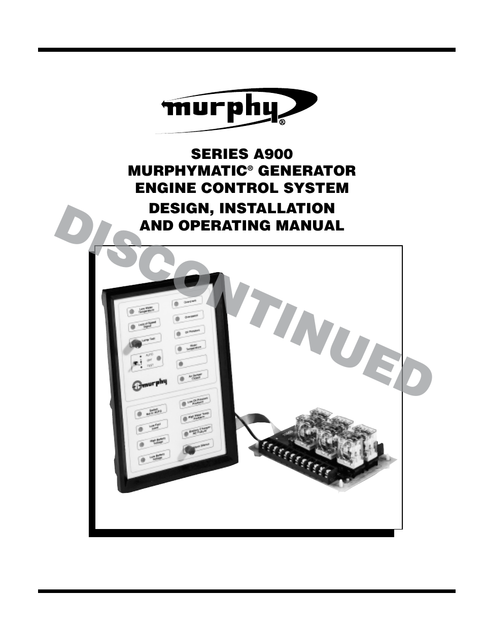 Murphy Series A900 User Manual | 28 pages
