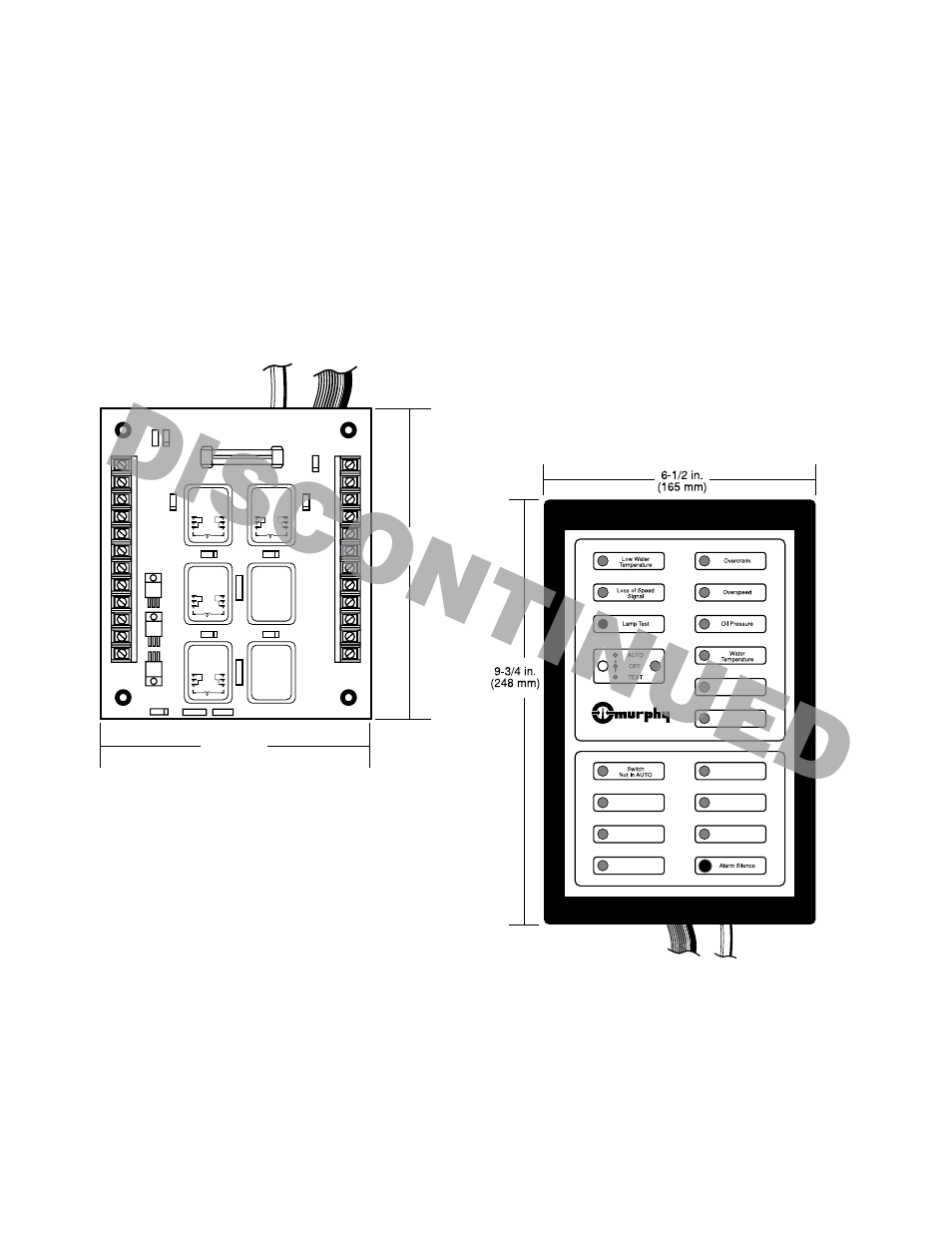 Discontinued, Figure 3-6.1, Figure 3-5.2 | Murphy Series A900 User Manual | Page 13 / 28