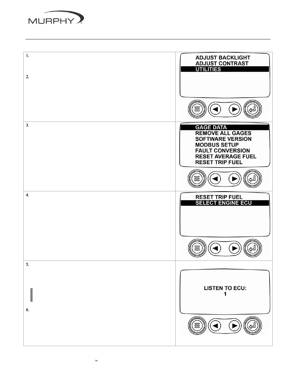 Murphy Crusader PowerView Initial Twin Engine User Manual | 2 pages