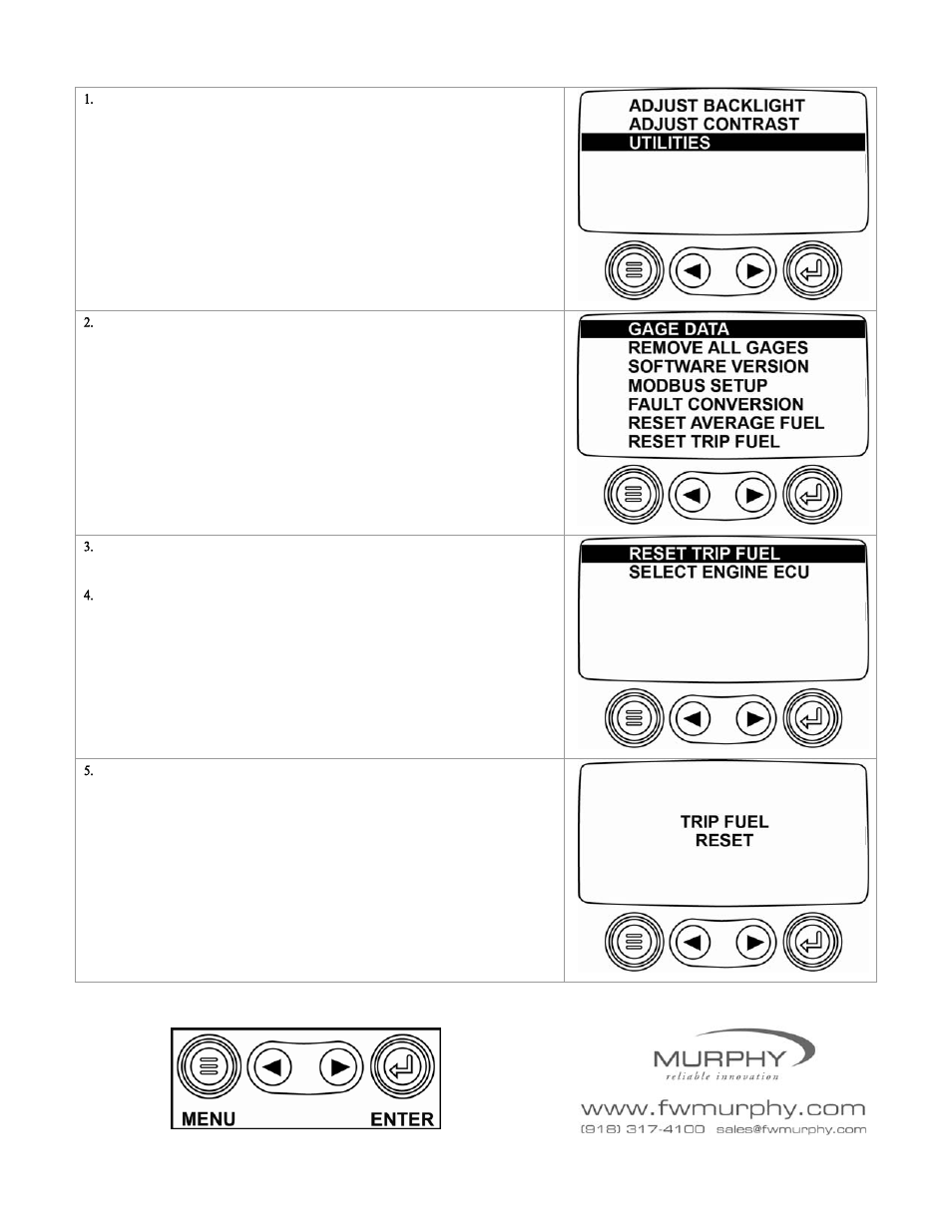 Murphy Crusader PowerView Initial Twin Engine User Manual | Page 2 / 2