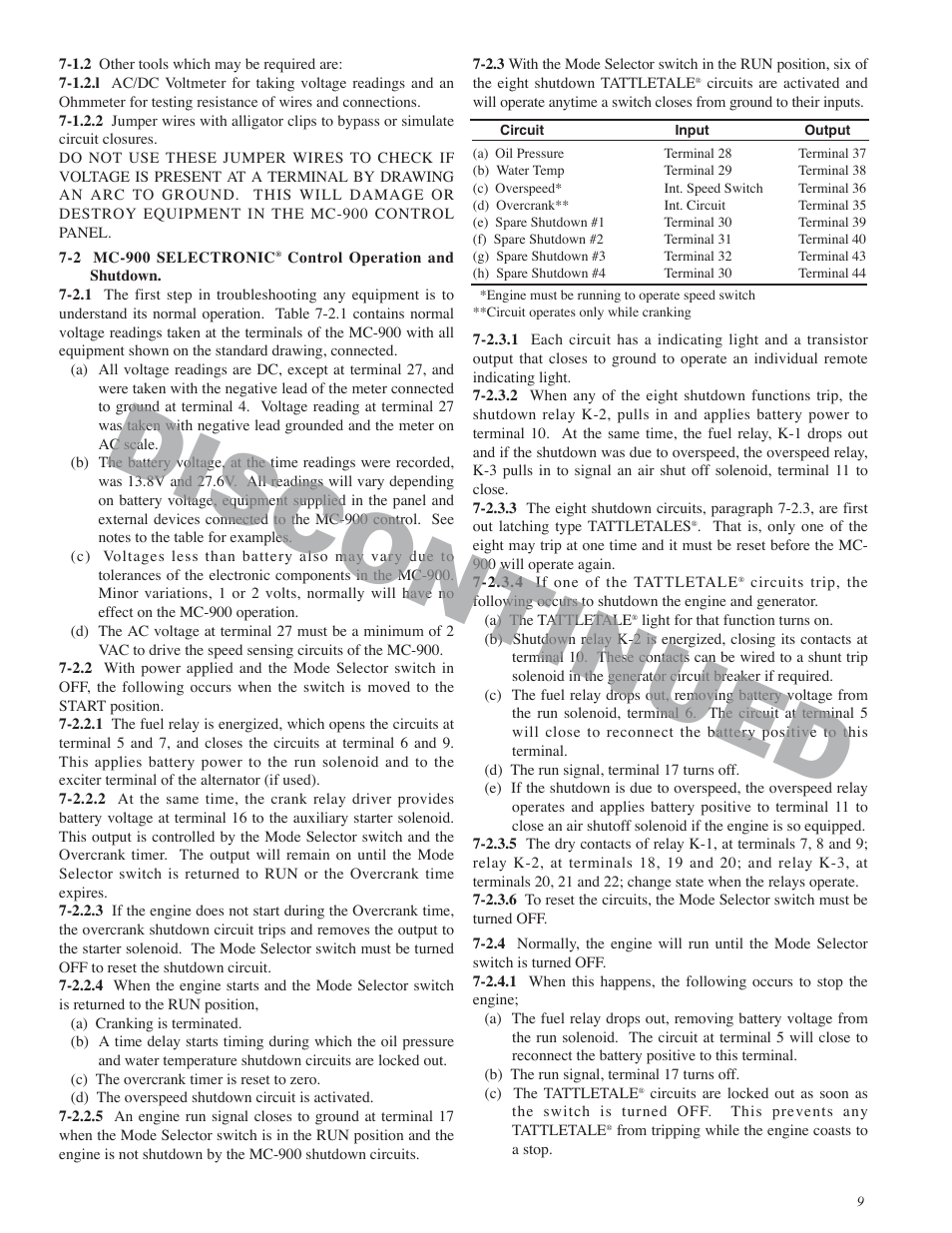 Discontinued | Murphy MC-900 Series User Manual | Page 11 / 13