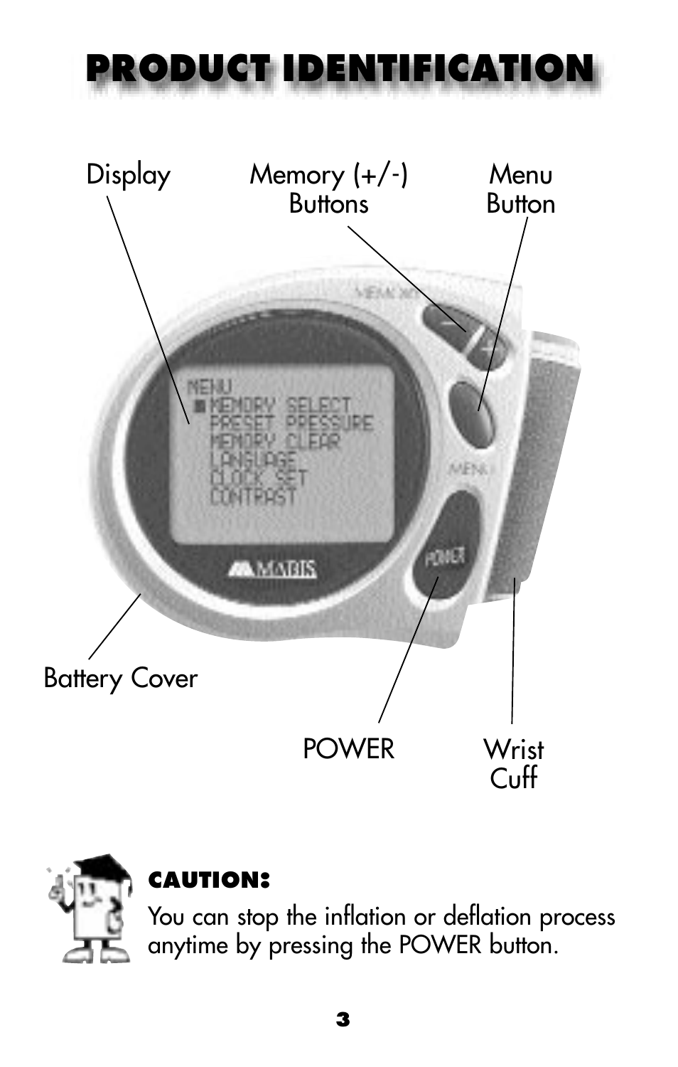 Product identification | MABIS/Duro-Med 04-255-001 User Manual | Page 5 / 28