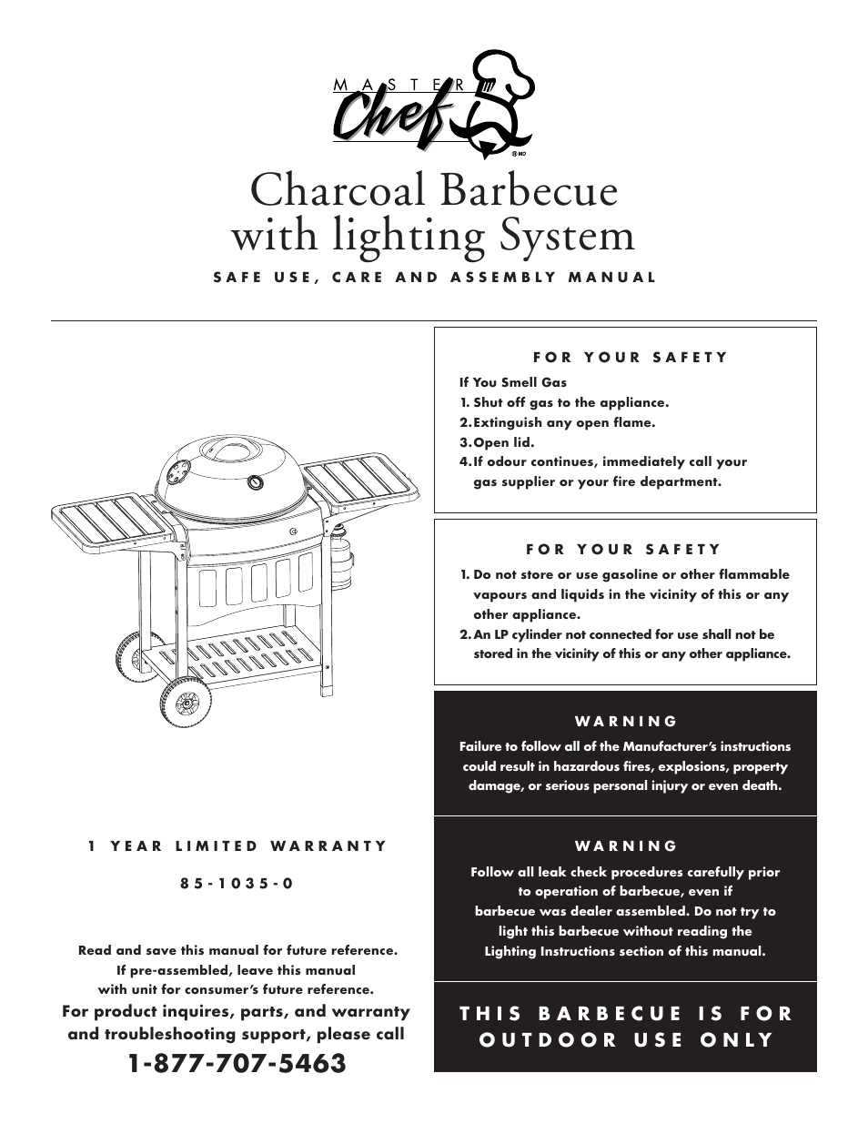 Master Chef WPE User Manual | 16 pages