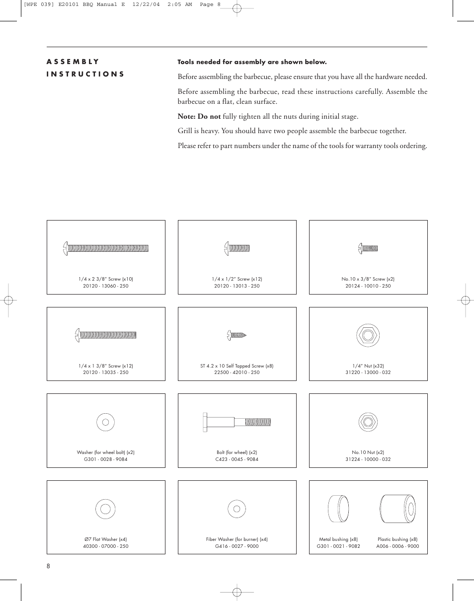 Master Chef 85-1027-0 User Manual | Page 11 / 16