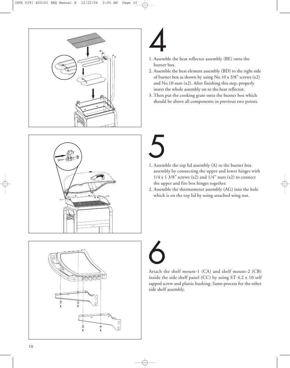 Master Chef 85-1027-0 User Manual | Page 13 / 16