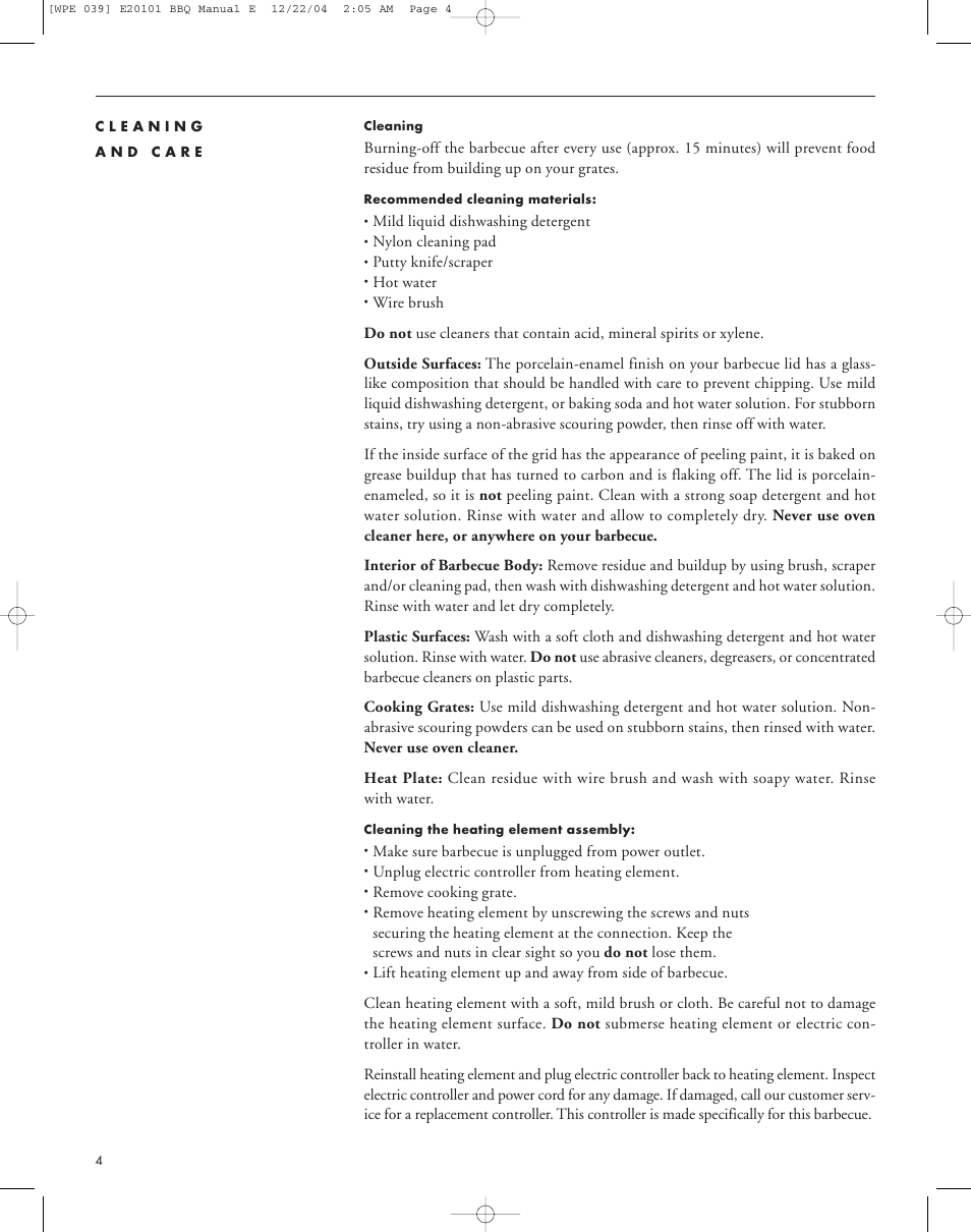 Master Chef 85-1027-0 User Manual | Page 7 / 16