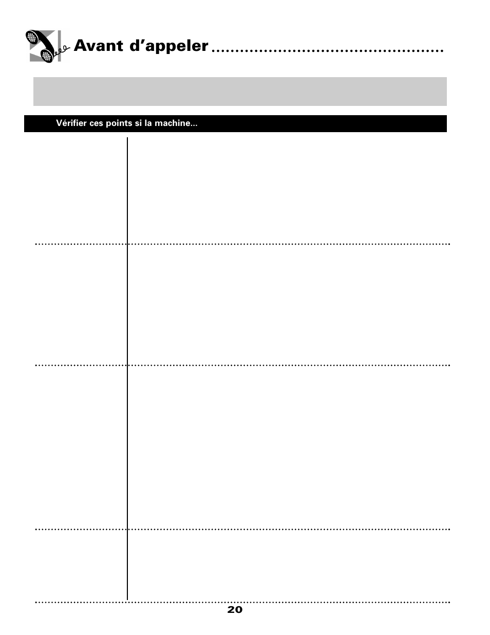 Avant d’appeler | Maytag W10117754A User Manual | Page 21 / 36