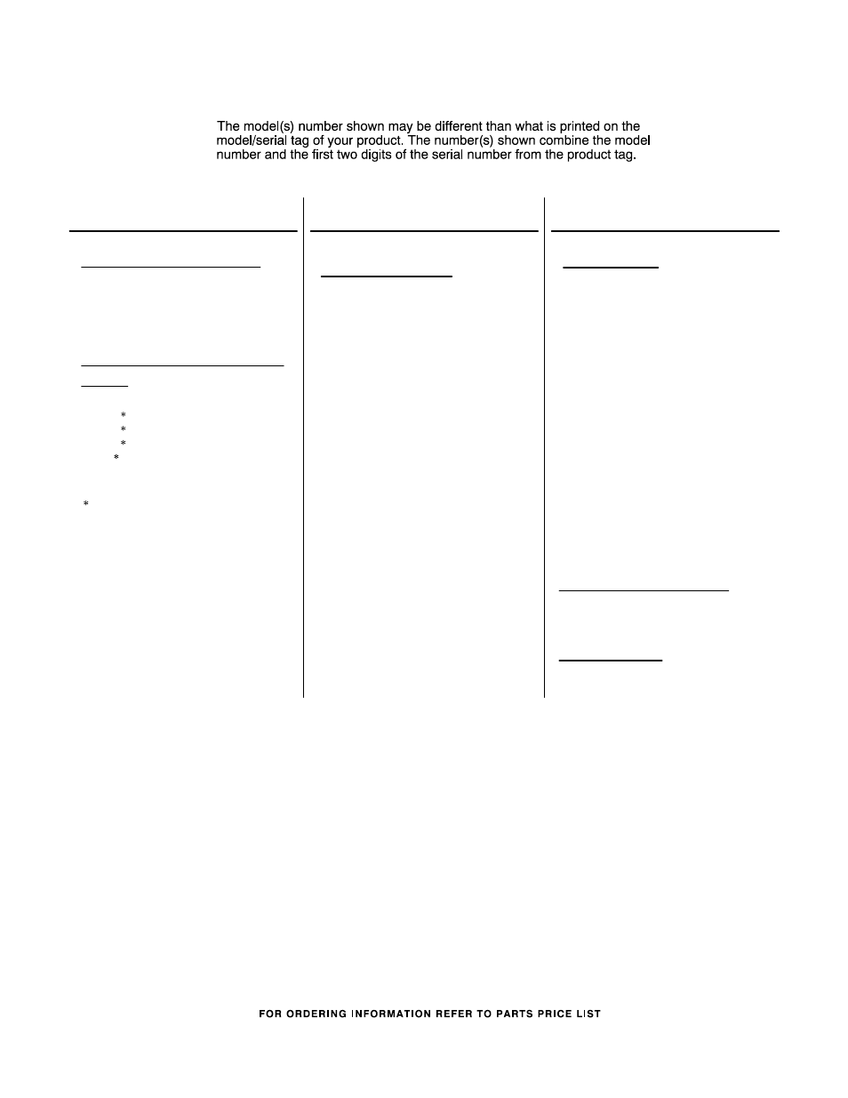 Optional, Optional parts | Maytag MBF2256KEQ11 User Manual | Page 15 / 15
