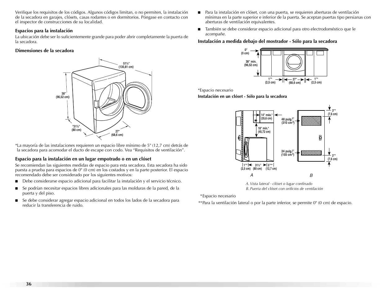 Maytag Epic W10139629A User Manual | Page 36 / 88