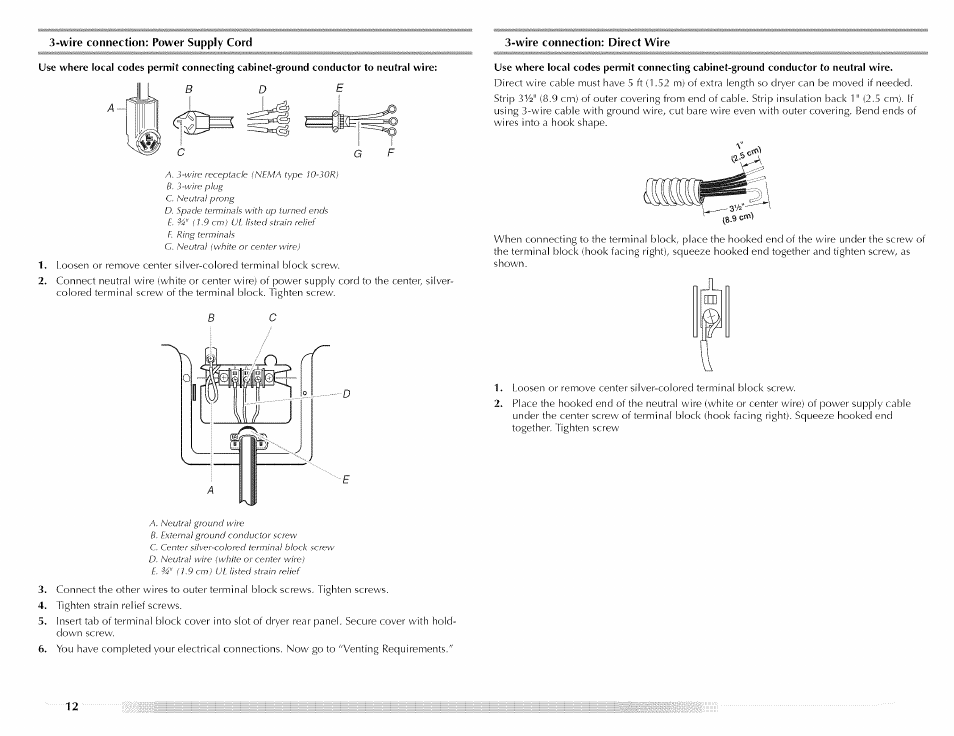 Maytag MED5591TQ1 User Manual | Page 12 / 72