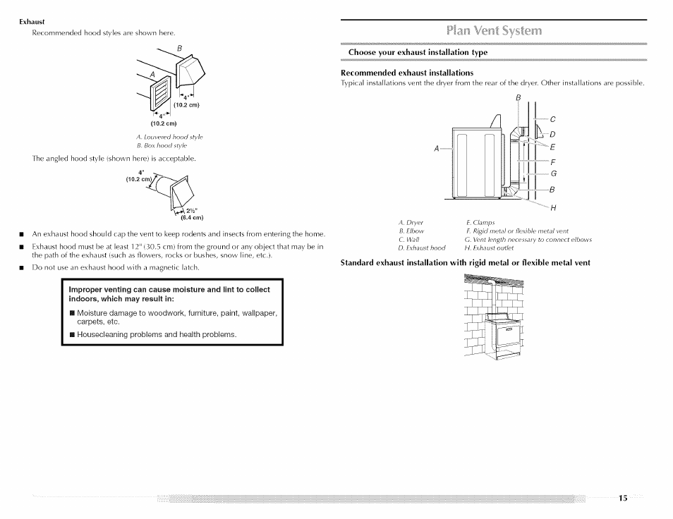 Plan | Maytag MED5591TQ1 User Manual | Page 15 / 72