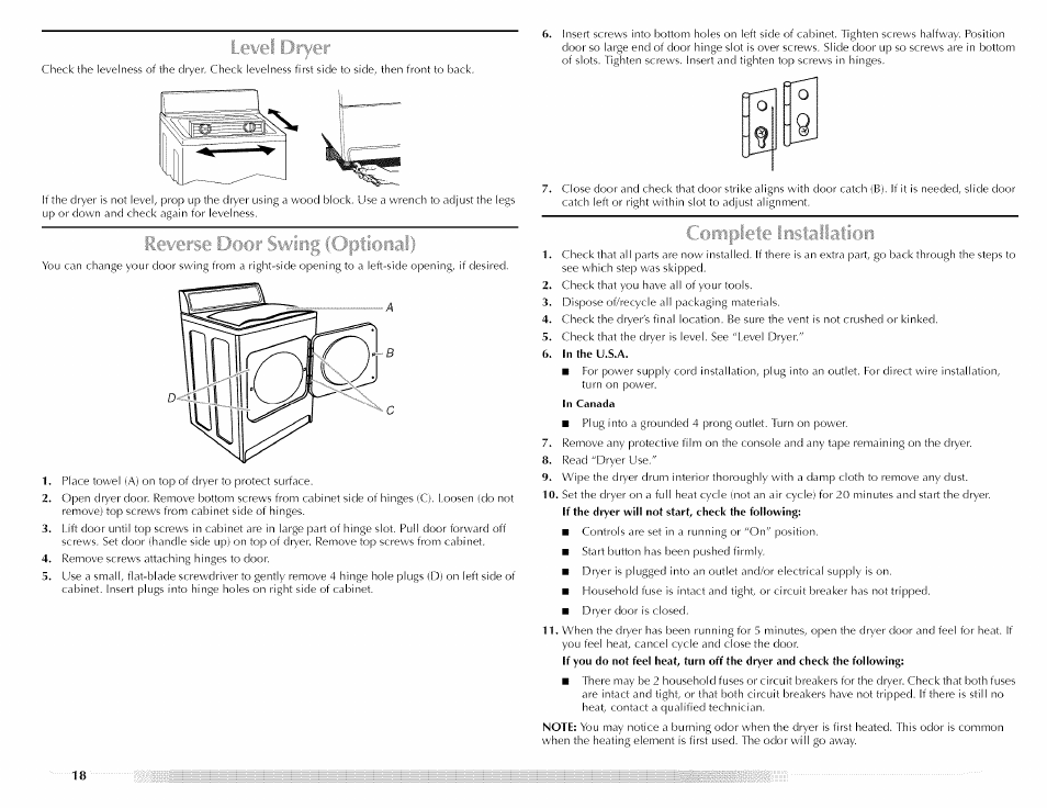 Italiaticin | Maytag MED5591TQ1 User Manual | Page 18 / 72