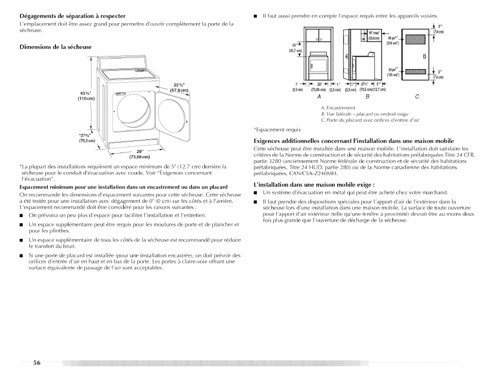 Maytag MED5591TQ1 User Manual | Page 56 / 72