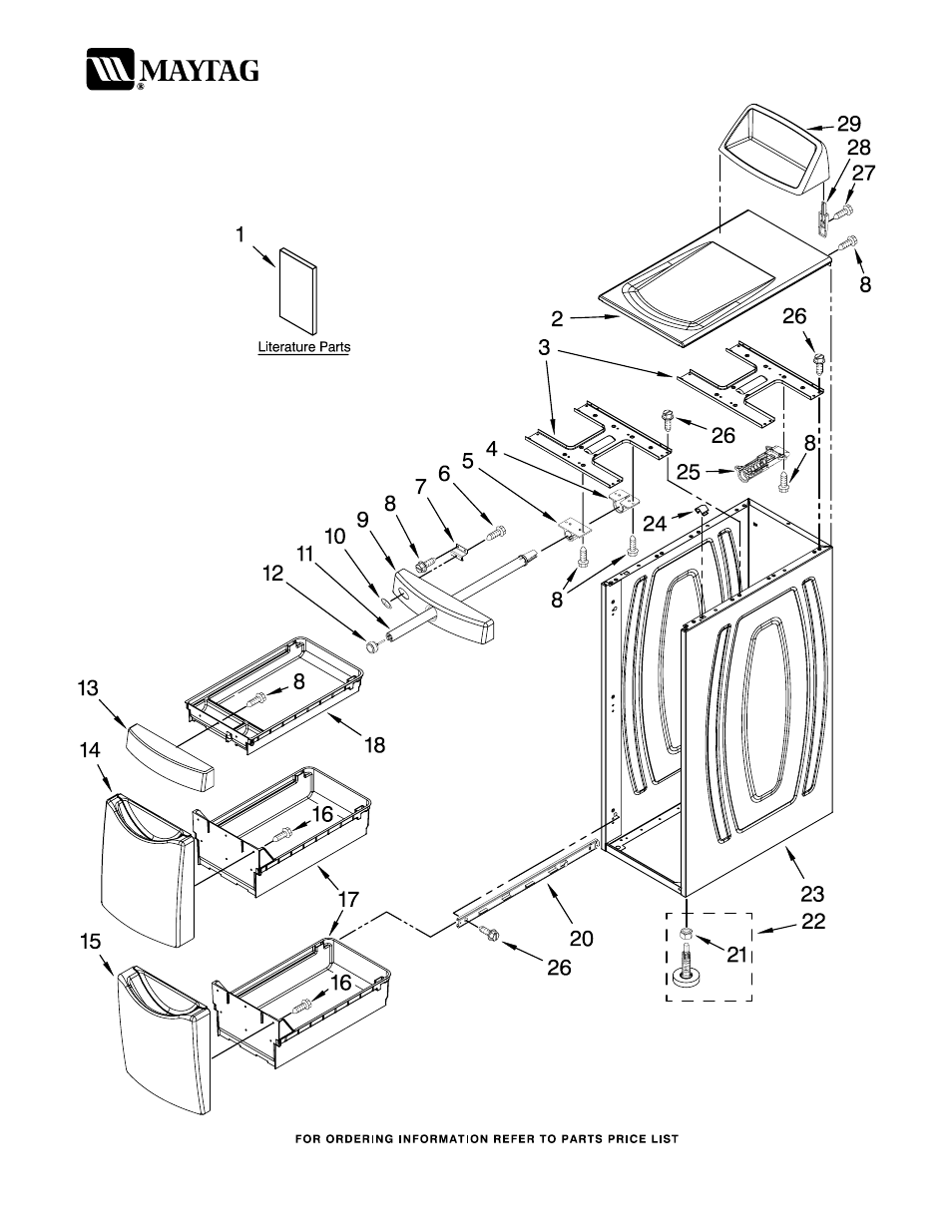 Maytag MVP8600TB0 User Manual | 2 pages