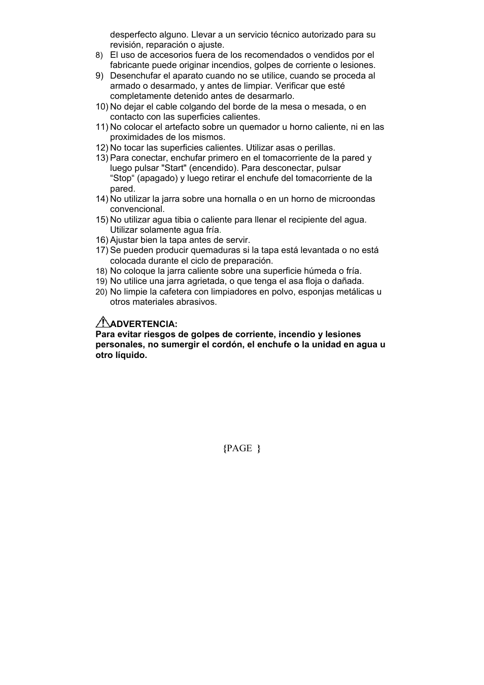 Maytag MCCM1NW12 User Manual | Page 14 / 20