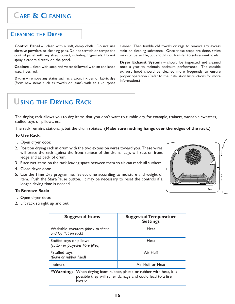 Maytag MDE7550AGW User Manual | Page 16 / 72