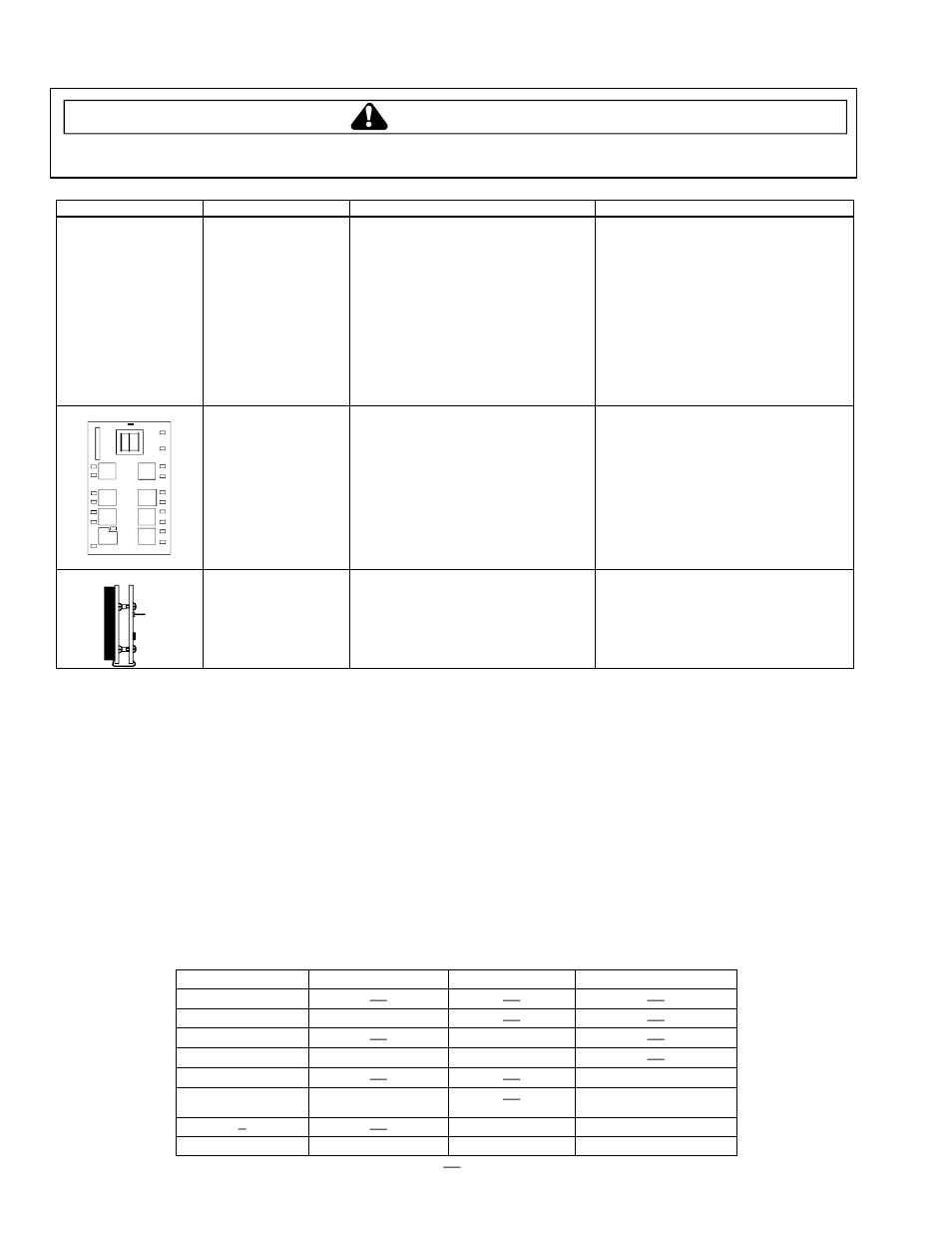 Component testing information, Warning, Field selectable options | Maytag AOES3030 User Manual | Page 12 / 47