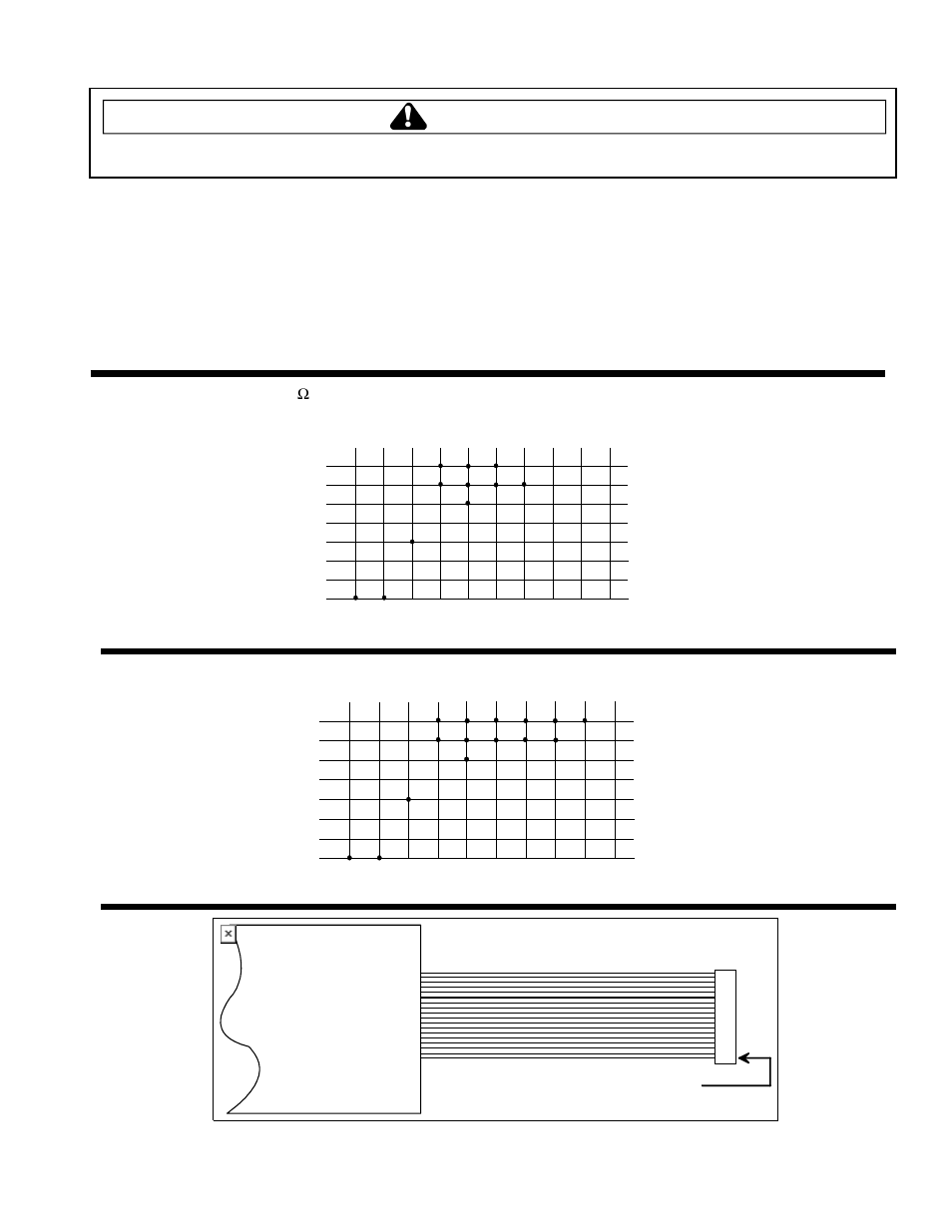 Component testing information, Warning, Element conditions | Maytag AOES3030 User Manual | Page 13 / 47