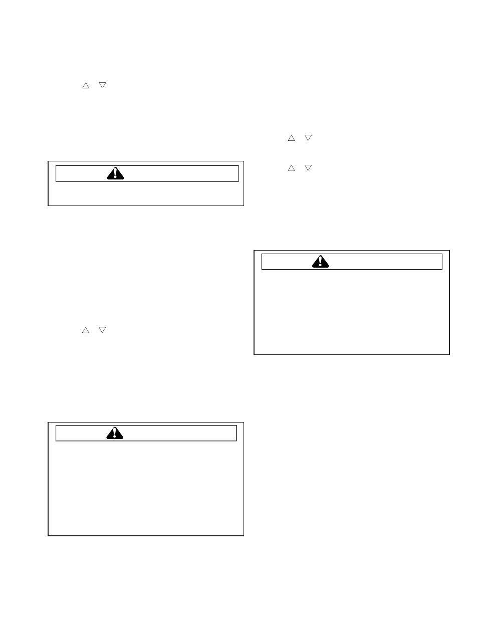 Programming instructions—erc for aoes3030, Warning, Caution | Maytag AOES3030 User Manual | Page 33 / 47