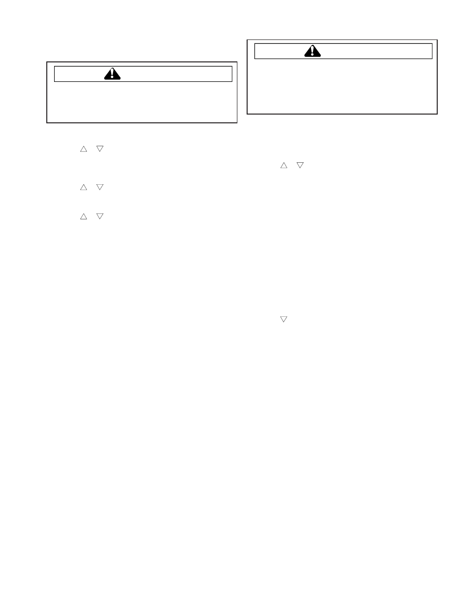 Programming instructions—erc for aocs3040, Warning | Maytag AOES3030 User Manual | Page 43 / 47