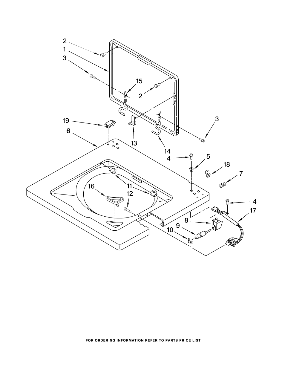 Washer top and lid, Washer top and lid parts | Maytag MET3800TW2 User Manual | Page 9 / 21