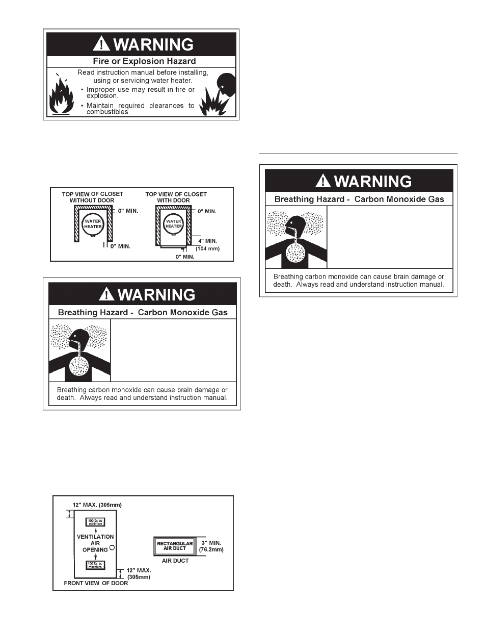 Insulation blankets | Maytag HRN31240X User Manual | Page 11 / 32