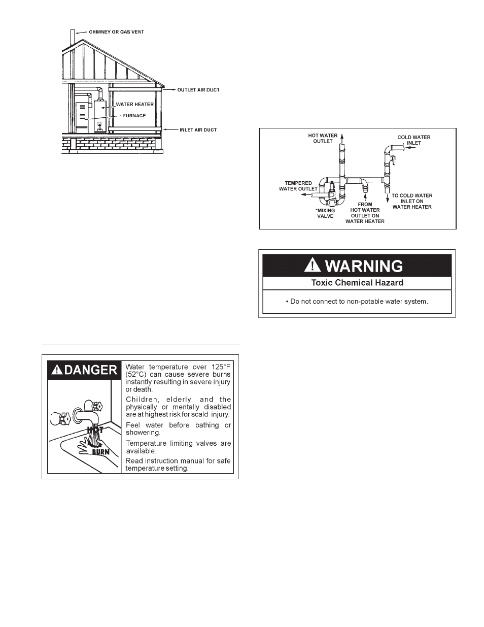 Water piping | Maytag HRN31240X User Manual | Page 13 / 32