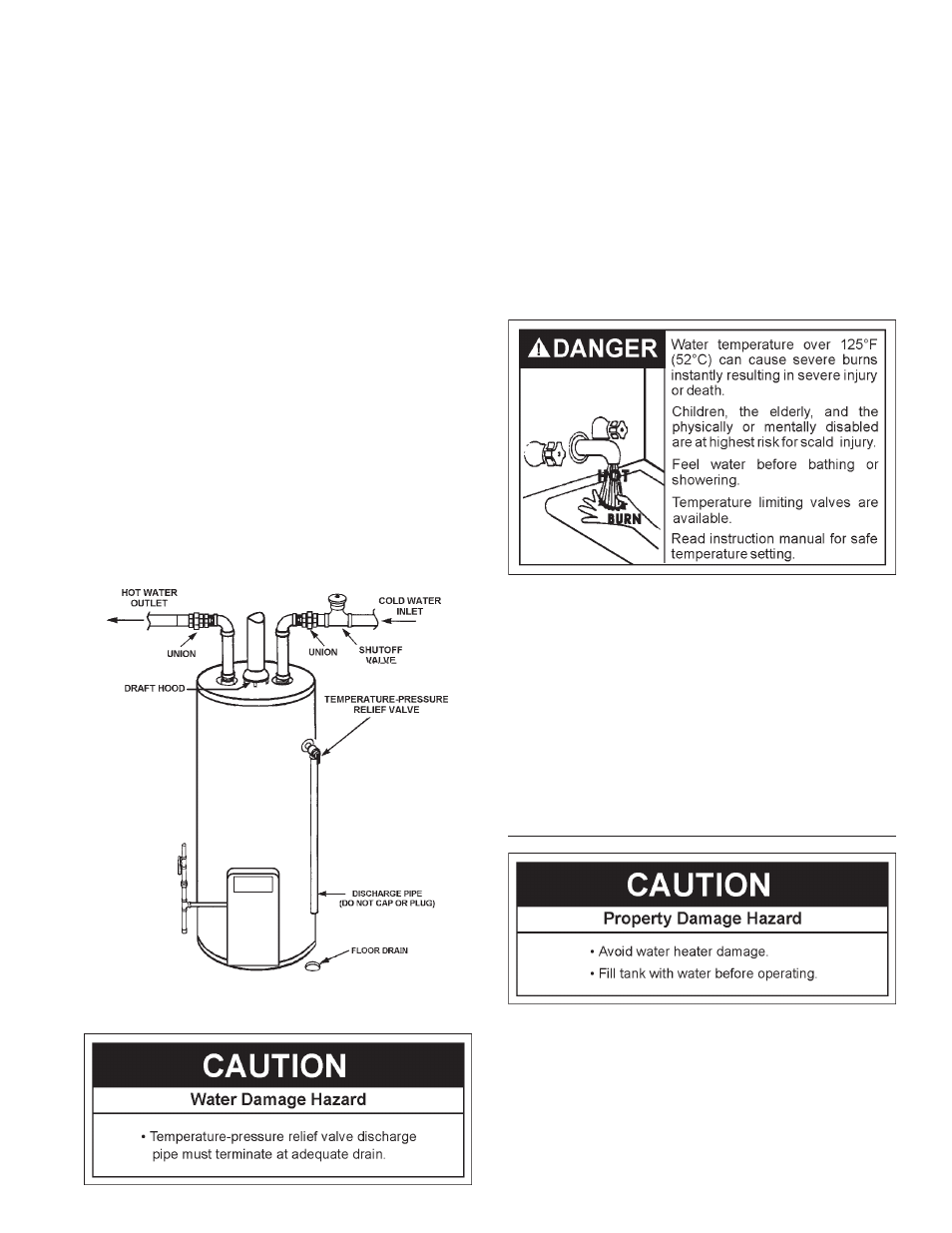 Filling the water heater | Maytag HRN31240X User Manual | Page 15 / 32