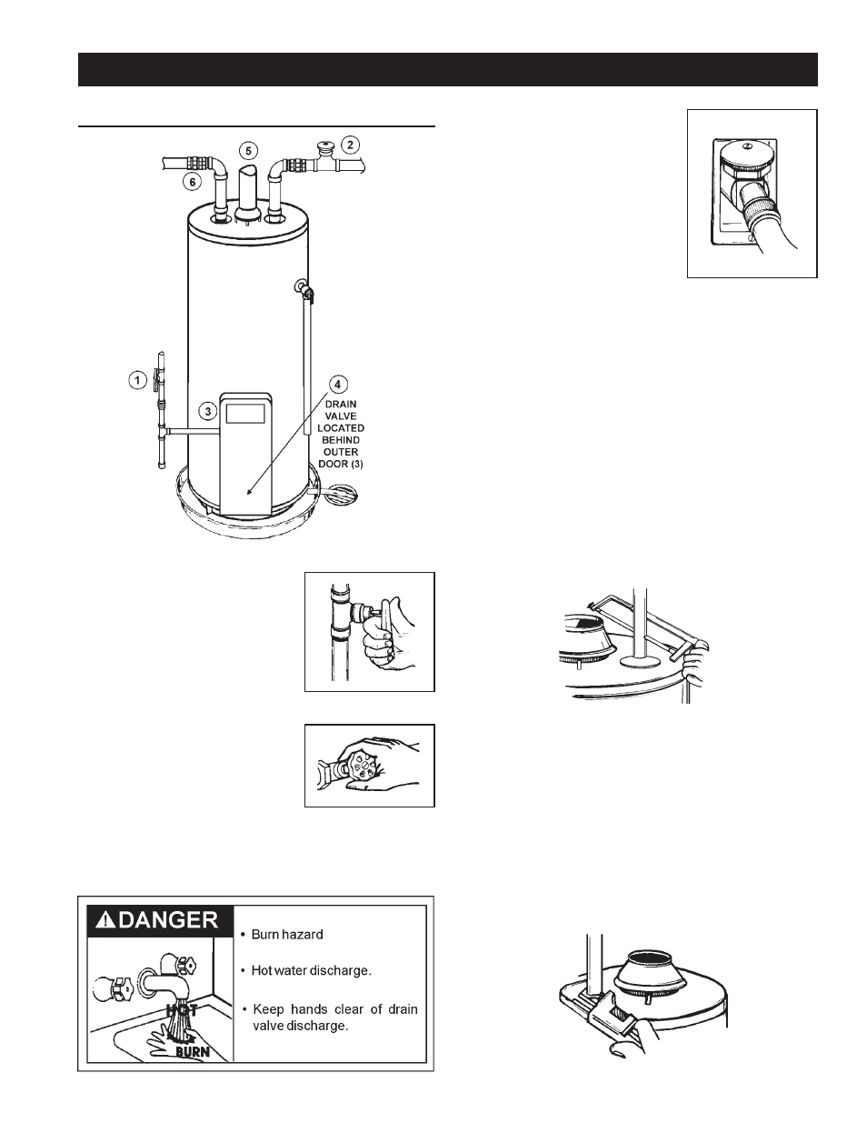 Instructions for installation, Removing the old water heater | Maytag HRN31240X User Manual | Page 7 / 32